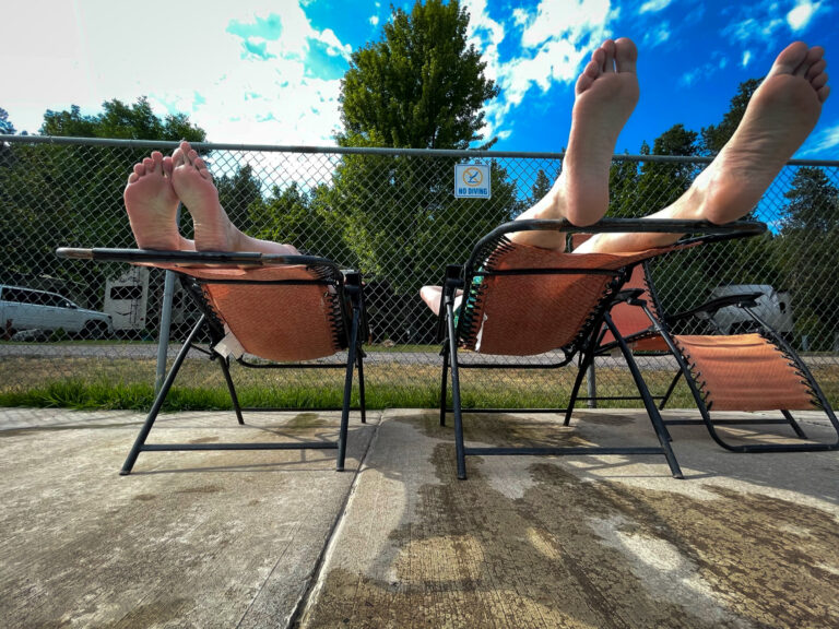 Poolside at Campsite St. Regis