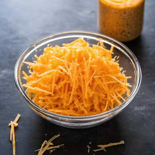 Shredded cheese