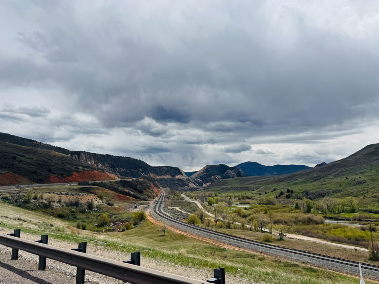 Towmads driving through Spanish Fork UT