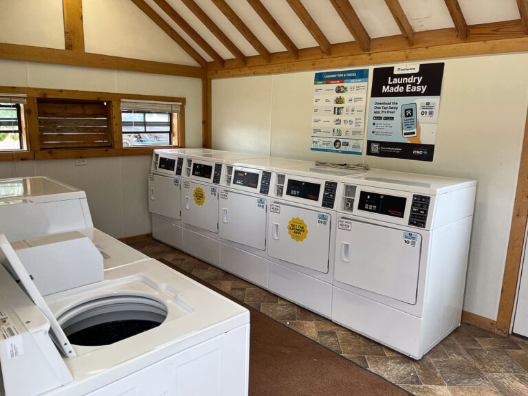 Laundry room at Sun Outdoors Canyonland Gateway in Moab UT